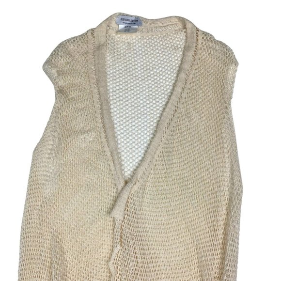 (Up To 50% Off SALE) BSB Collection Knit Boho Fringe Vest - Picture 2 of 3